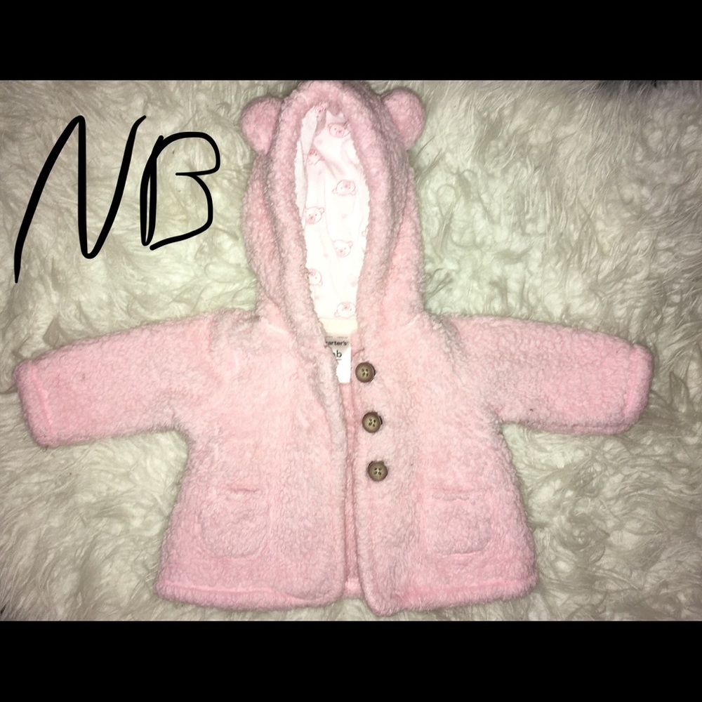 Carter’s NB Pink Fleece Jacket